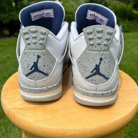 Nike Air Jordan 4 Retro Midnight Navy Men\'s Shoes - Size 11 - Ships Now main image 2
